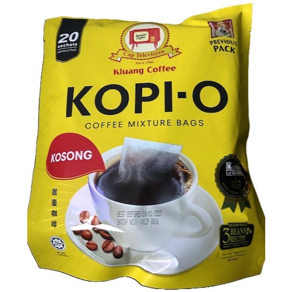 Kluang Cap Televisyen Kopi O Kosong – Kluang Cap Televisyen kopi O Singapore