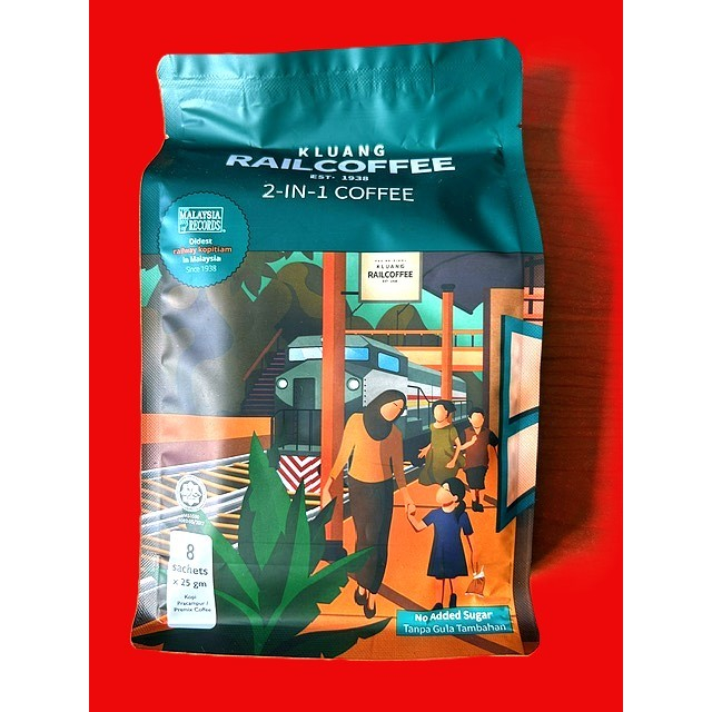 Kluang Rail Coffee 2-in-1 – Kluang Rail Coffee 2 in 1