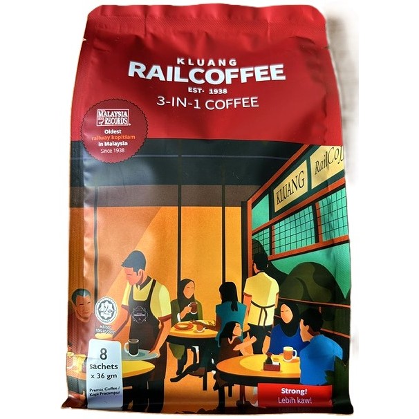 Kluang Rail Coffee 3-in-1 – Kluang Rail Coffee Singapore